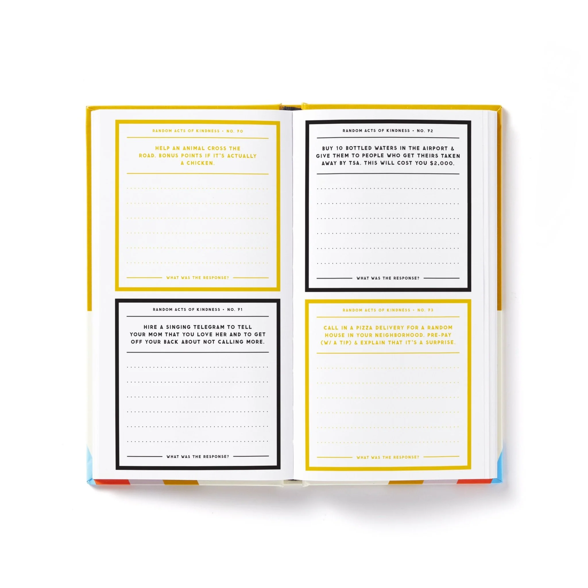 A Billion Random Acts of Kindness Prompted Journal - Image 7