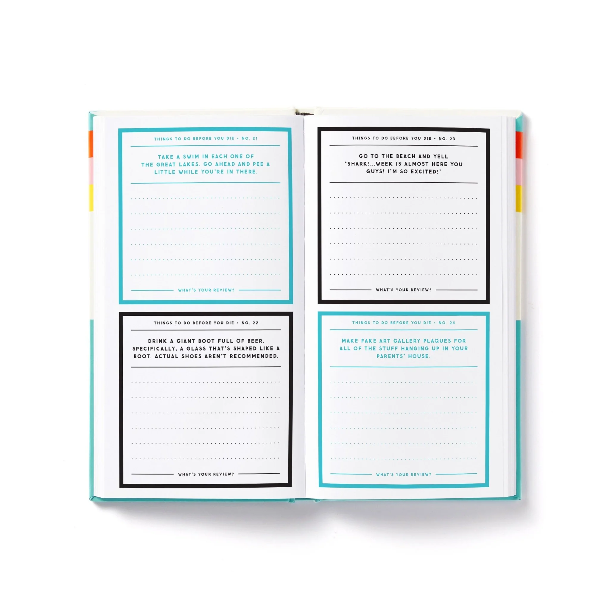 A Million Things to Do Before You Die Prompted Journal - Image 5