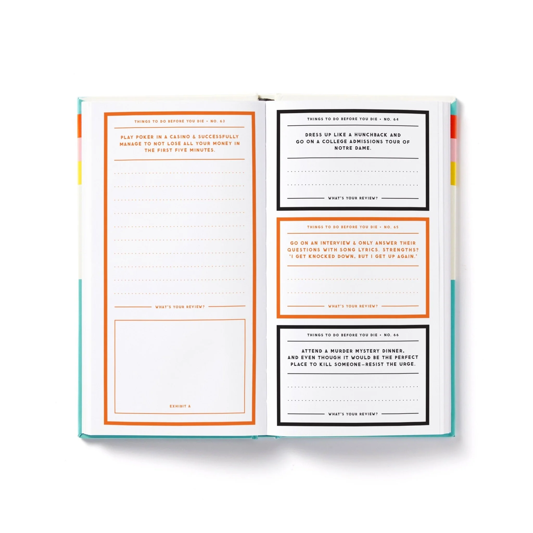 A Million Things to Do Before You Die Prompted Journal - Image 6