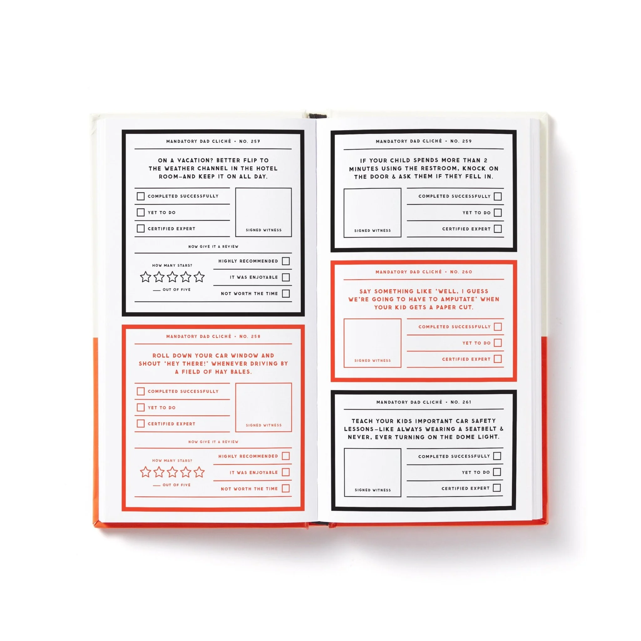 A Trillion Cliches Every Dad Will Do Prompted Journal - Image 5