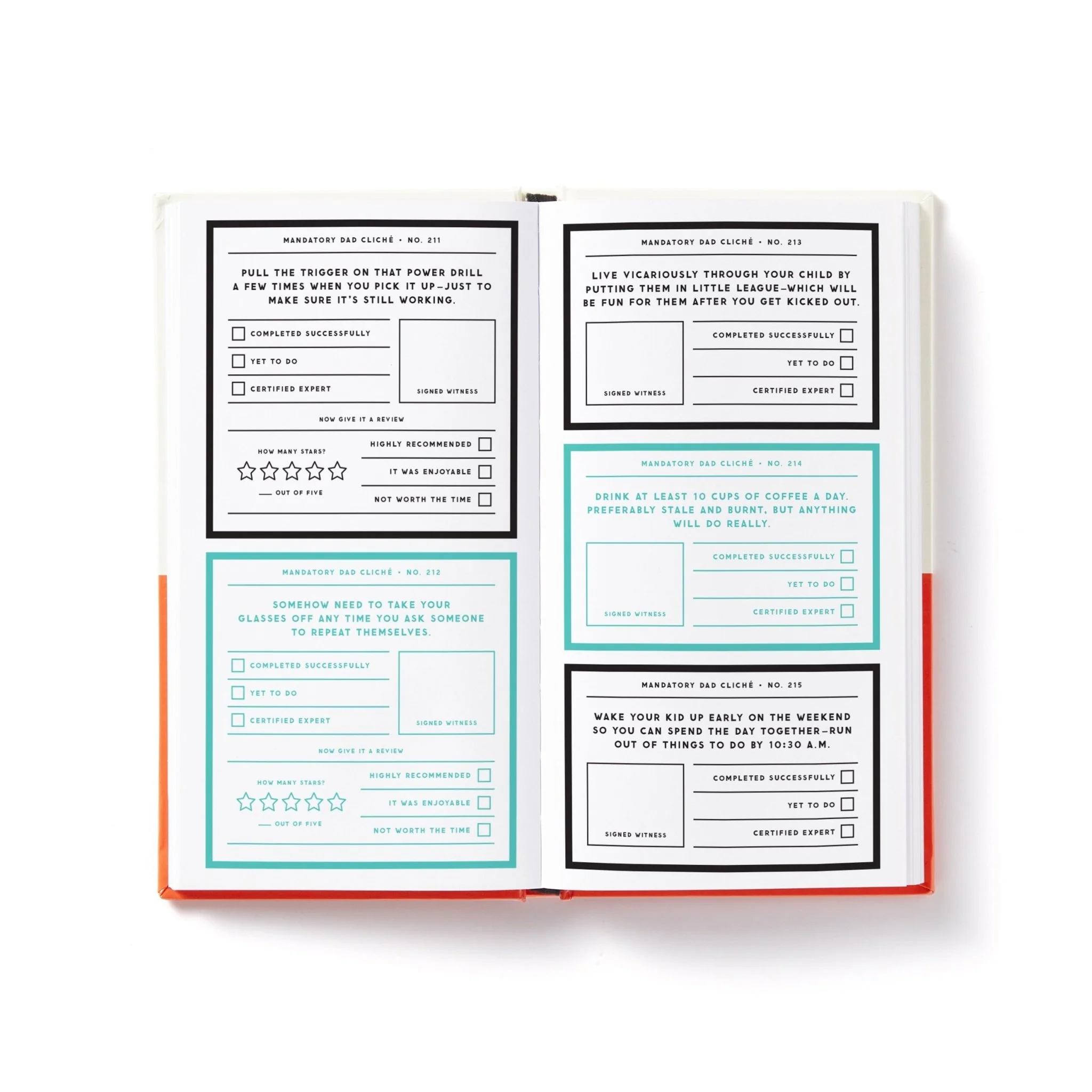 A Trillion Cliches Every Dad Will Do Prompted Journal - Image 7