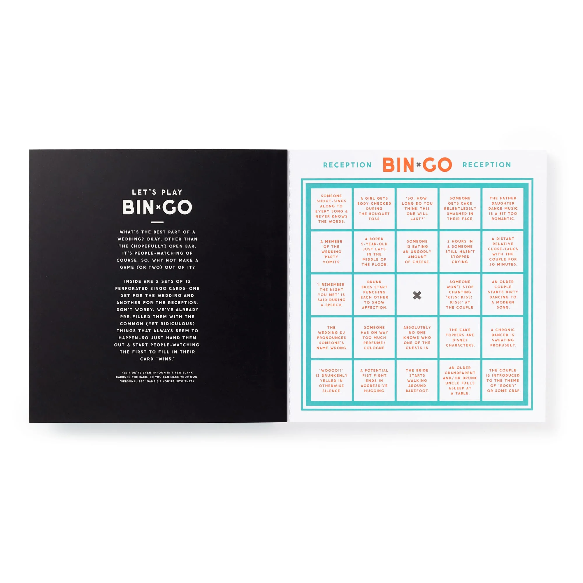 Bin-go Endure A Wedding Bingo Book - Image 7