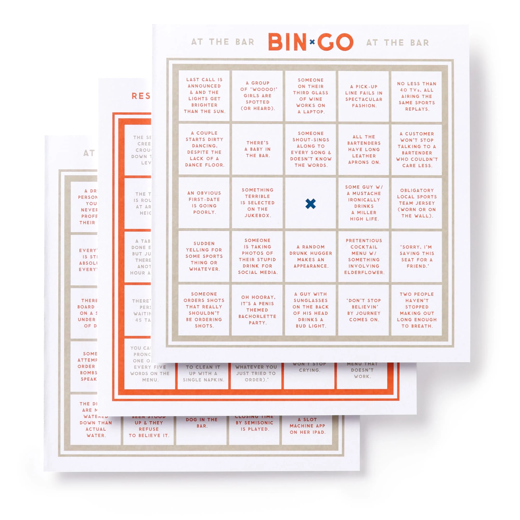Bin-go Get Some Drinks Bingo Book - Image 4