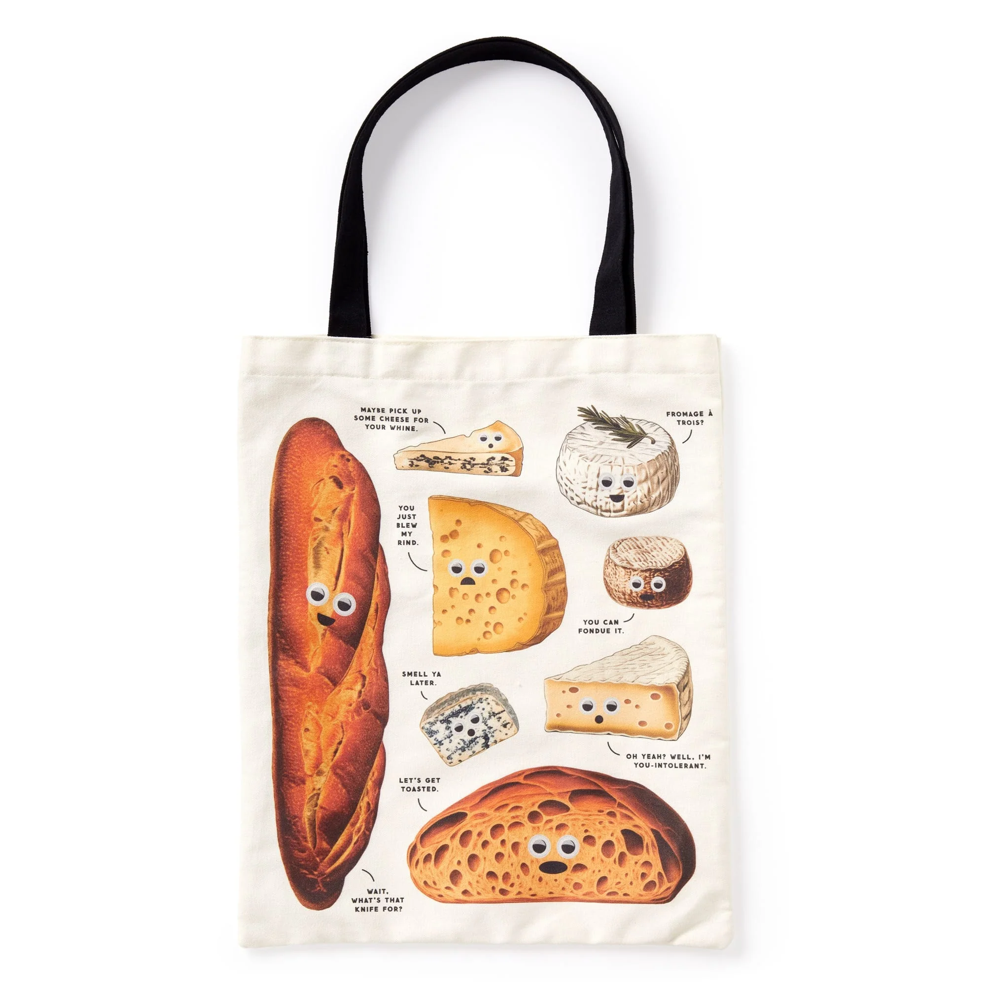 Googly Food Canvas Tote - Image 3