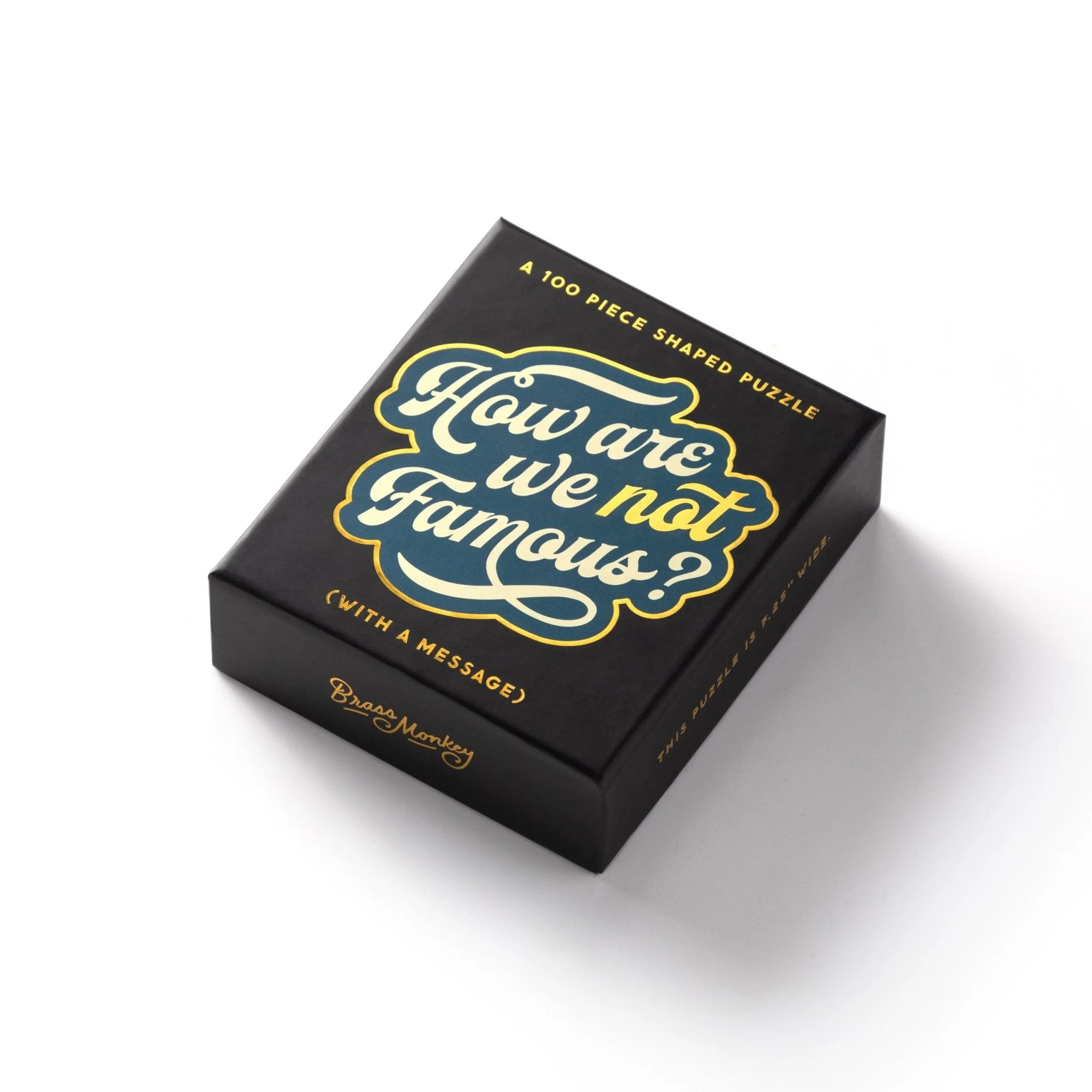 How Are We Not Famous? 100 Piece Mini Shaped Puzzle - Image 3