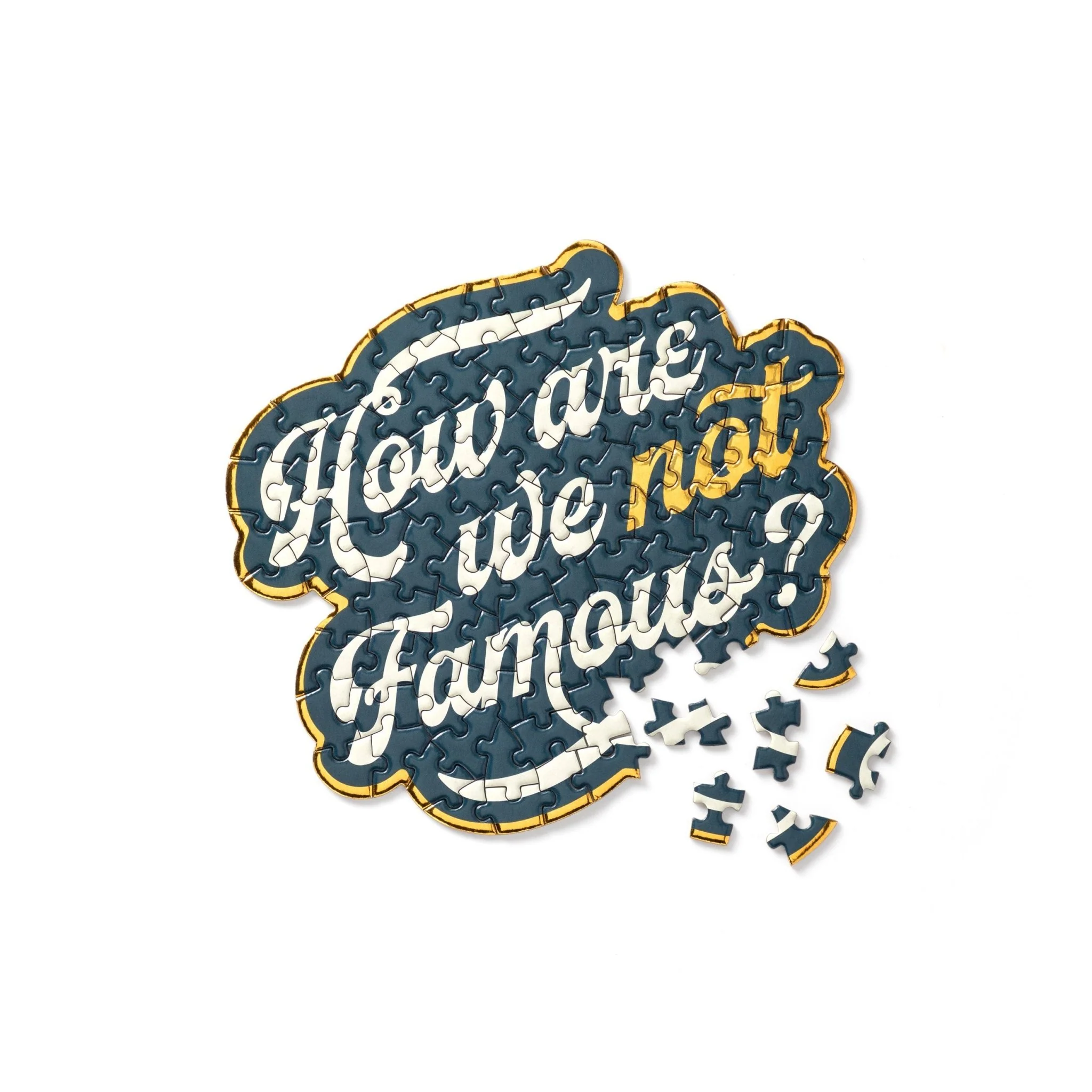 How Are We Not Famous? 100 Piece Mini Shaped Puzzle - Image 5