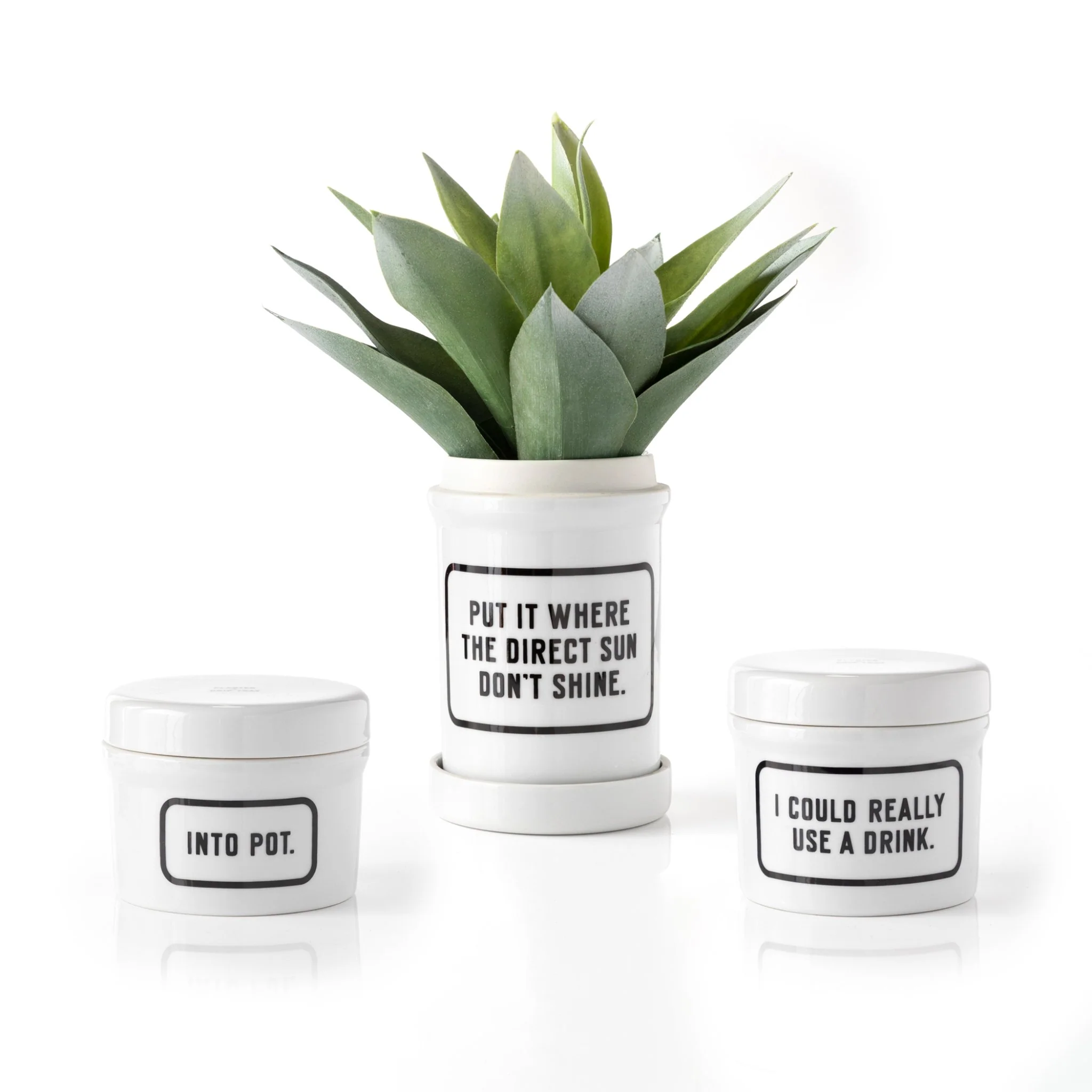 I Could Really Use A Drink Planter w/ Drip Tray - Image 5