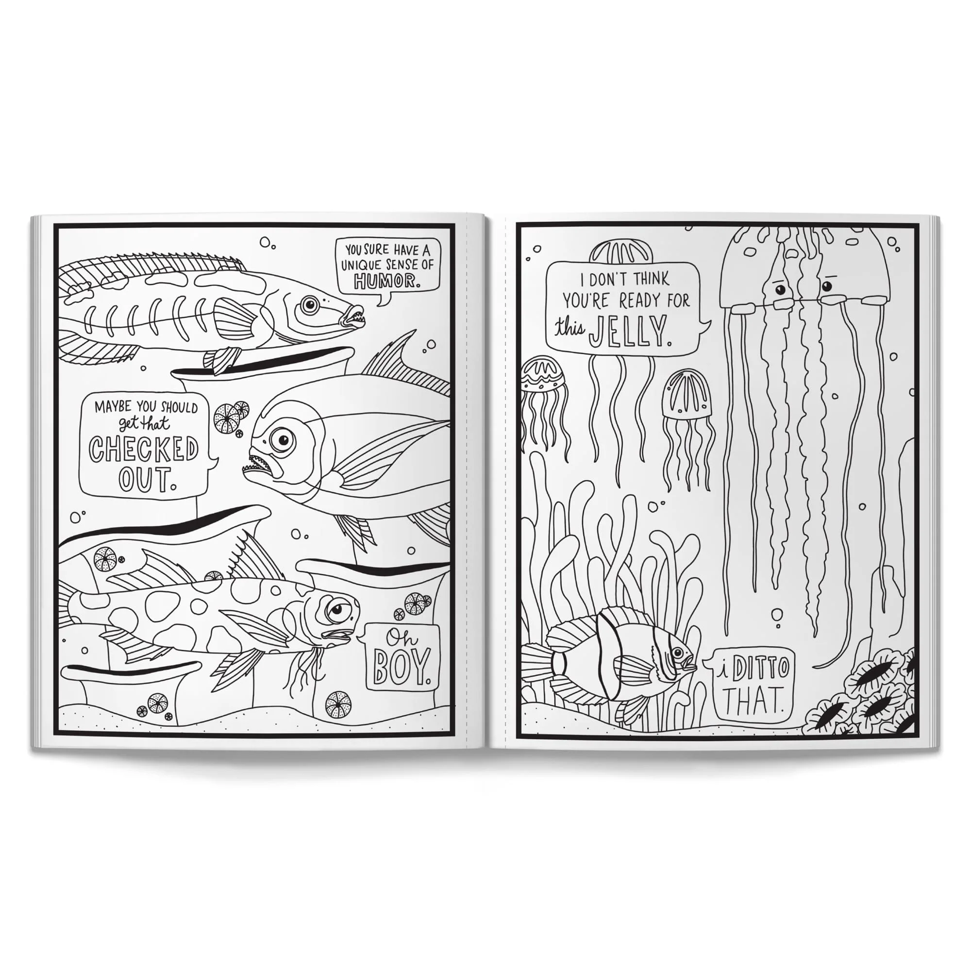 Judgy Fish Coloring Book - Image 4