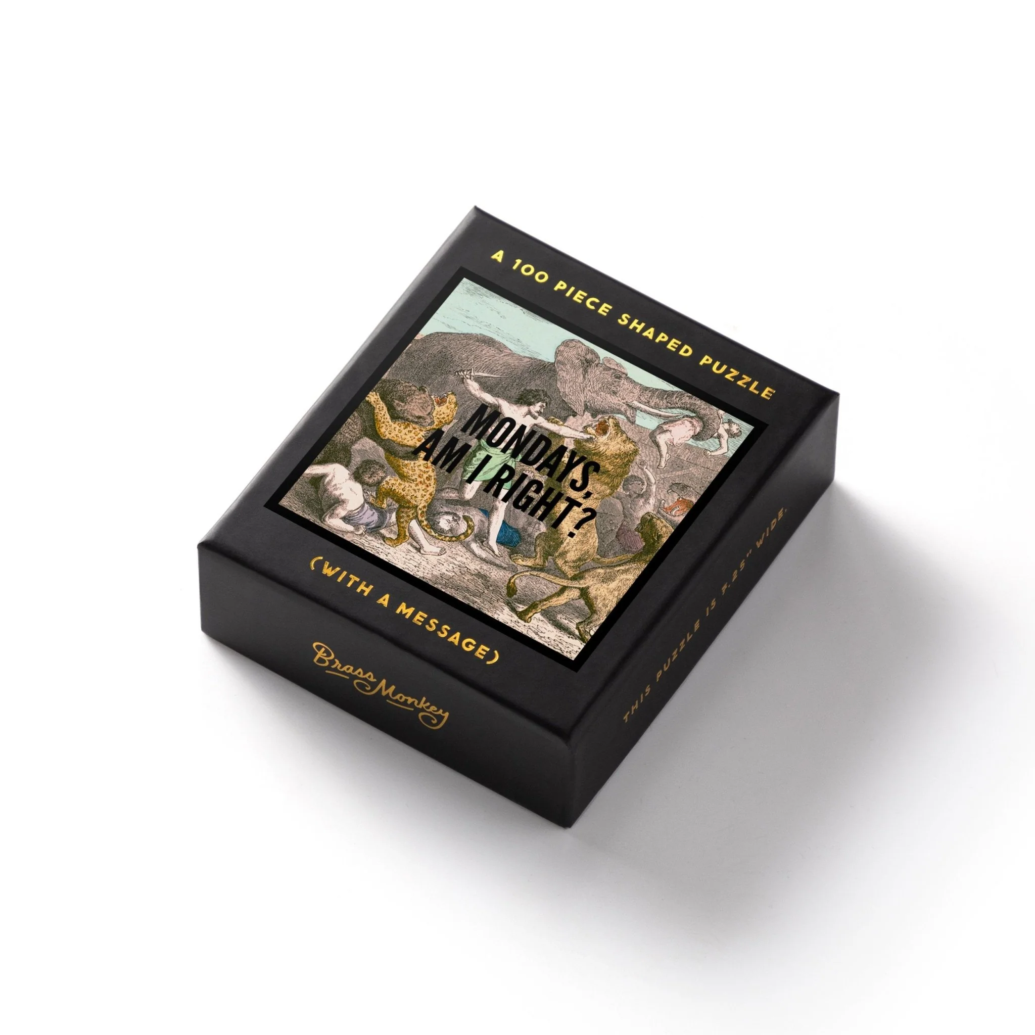 Mondays, Am I Right? 100 Piece Mini Shaped Puzzle - Image 3