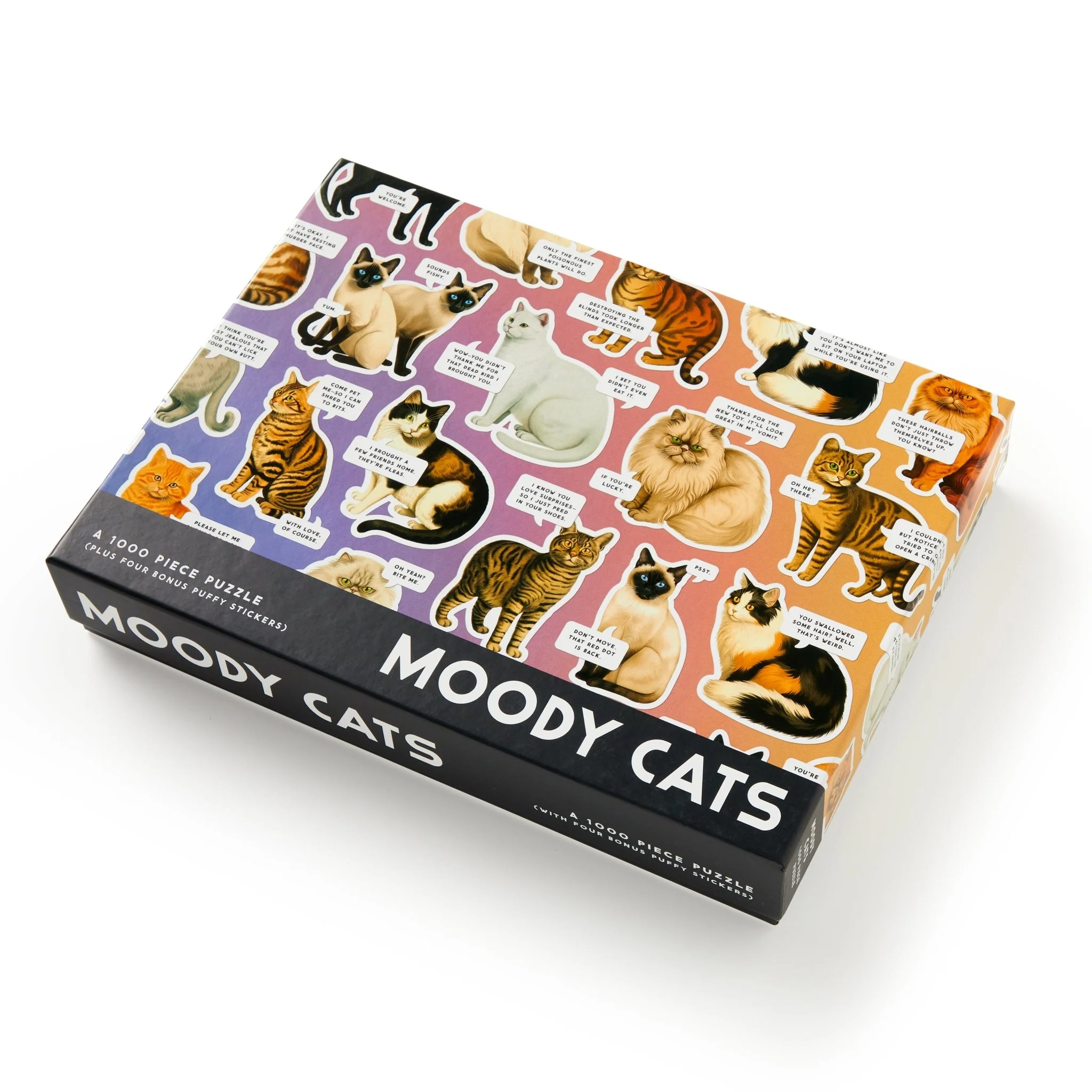 Moody Cats 1000 Piece Puzzle - Image 6