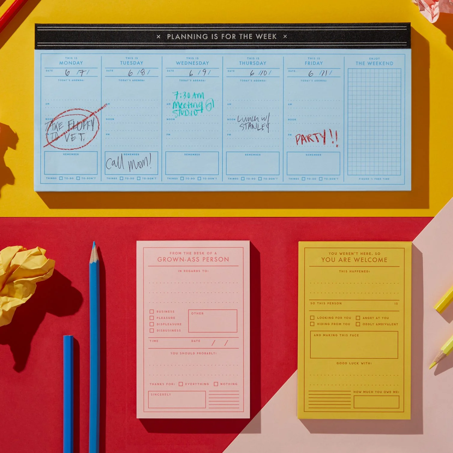 Planning Is For The Week Weekly Planner Pad - Image 5